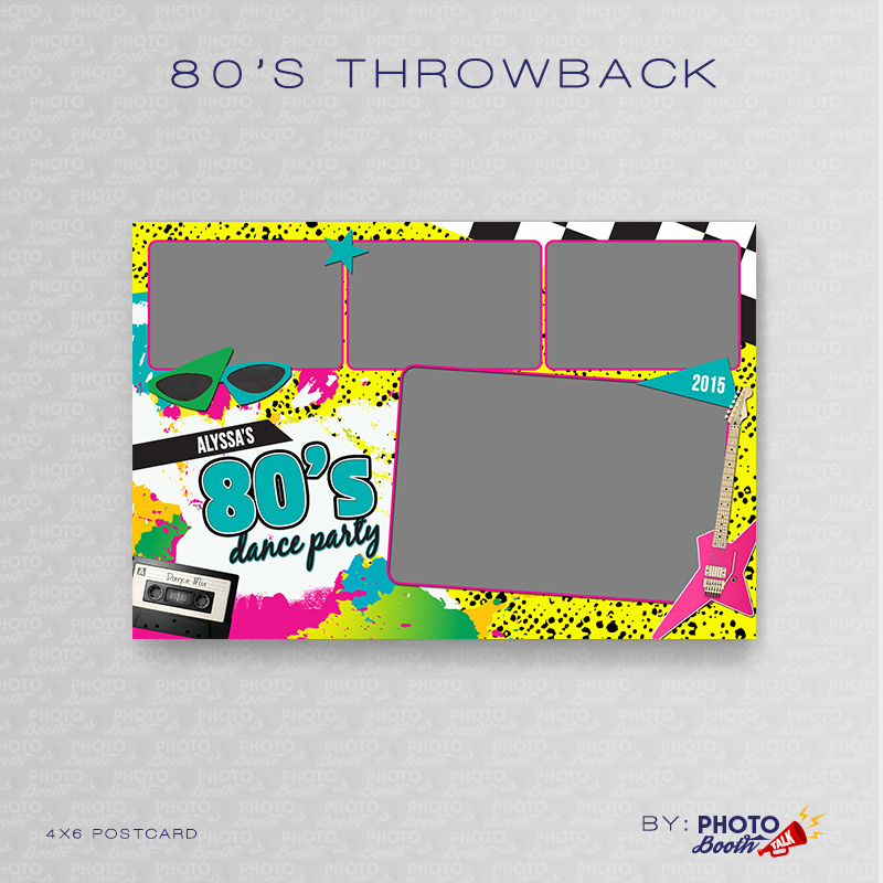 80's Throwback - Neon Dance Party - Photoshop PSD Files - Image 2
