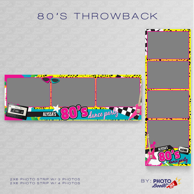 80's Throwback - Neon Dance Party - Photoshop PSD Files - Image 3