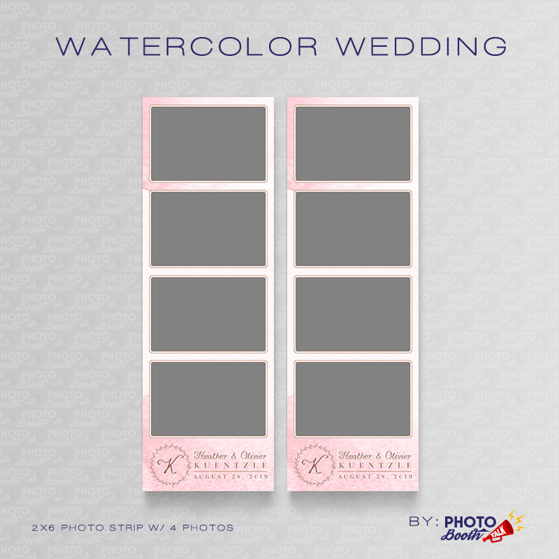 Watercolor Wedding - Photoshop PSD Files - Image 5