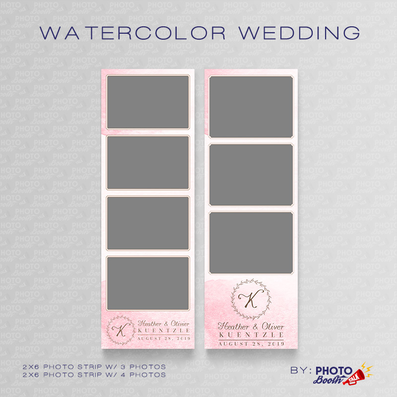 Watercolor Wedding - Photoshop PSD Files - Image 3