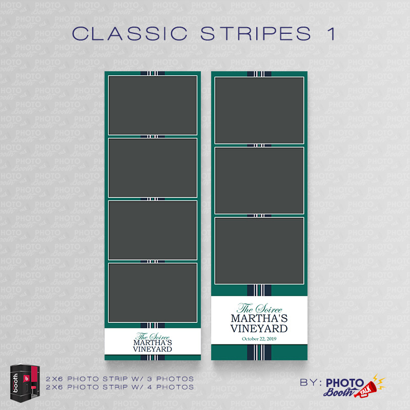 Classic Stripes 1 - for Darkroom Booth