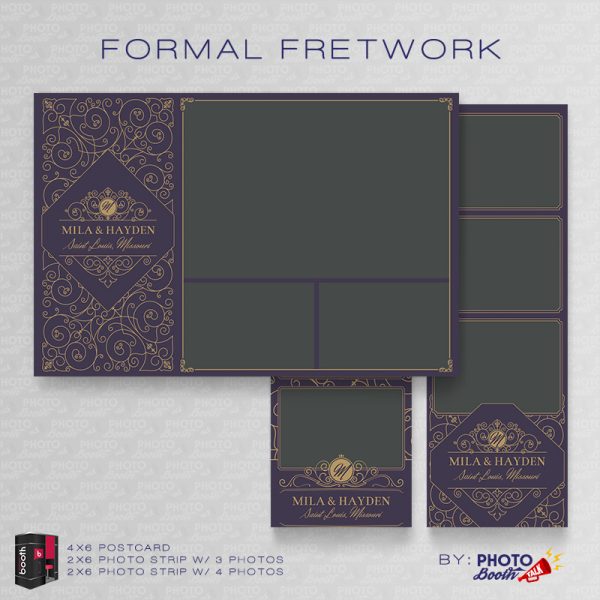 Formal Fretwork - For Darkroom Booth