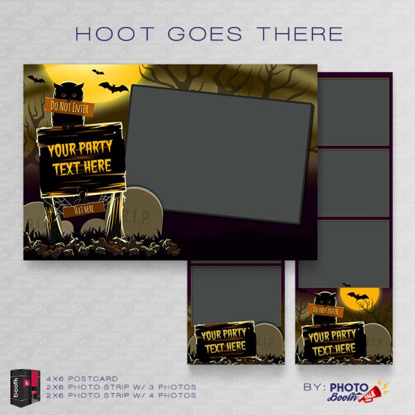 Hoot Goes There - For Darkroom Booth