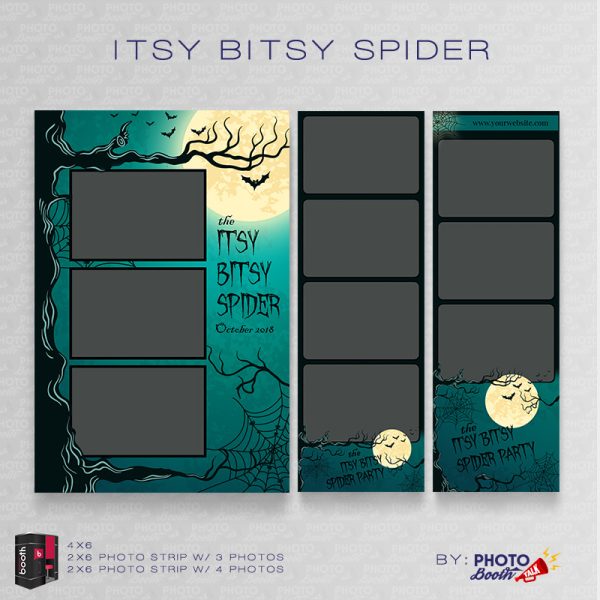 Itsy Bitsy Spider - For Darkroom Booth