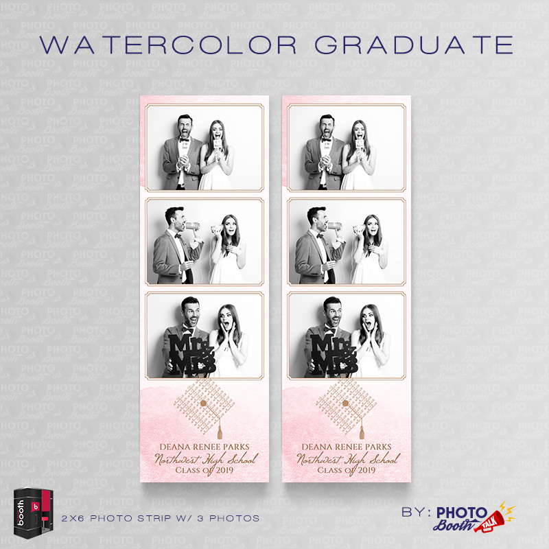 Watercolor Graduate - For Darkroom Booth - Image 3