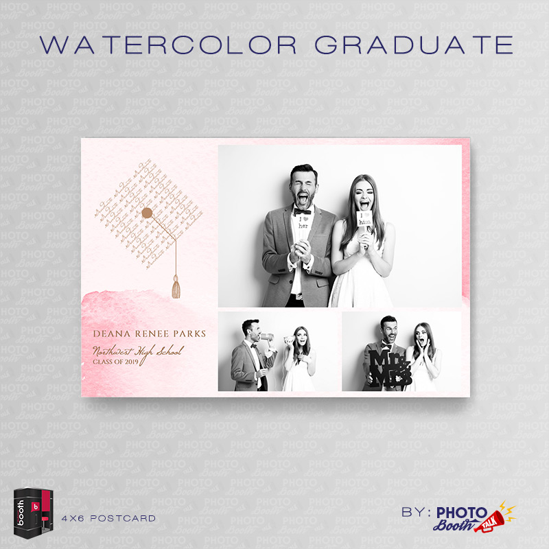 Watercolor Graduate - For Darkroom Booth - Image 2