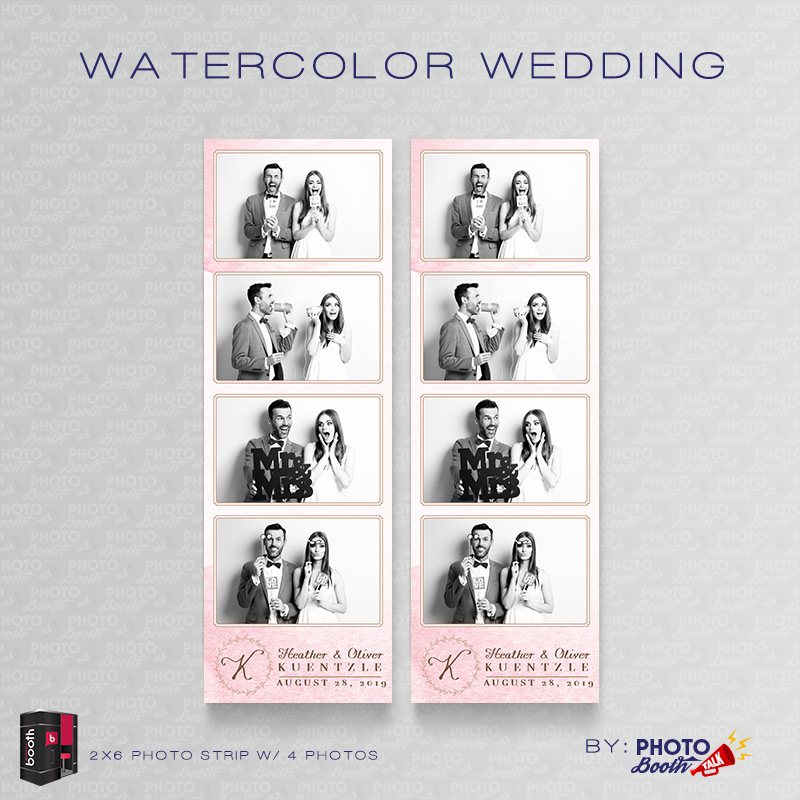 Watercolor Wedding - For Darkroom Booth - Image 4