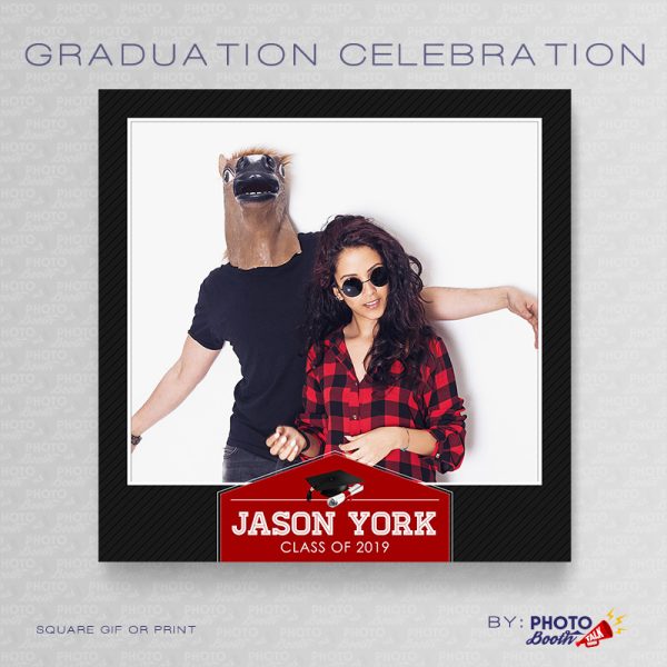 Graduation Celebration - Square - Photoshop PSD File