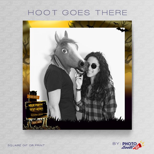 Hoot Goes There - Square - Photoshop PSD File