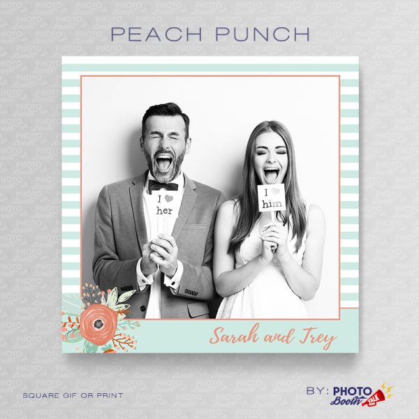 Peach Punch - Square - Photoshop PSD File