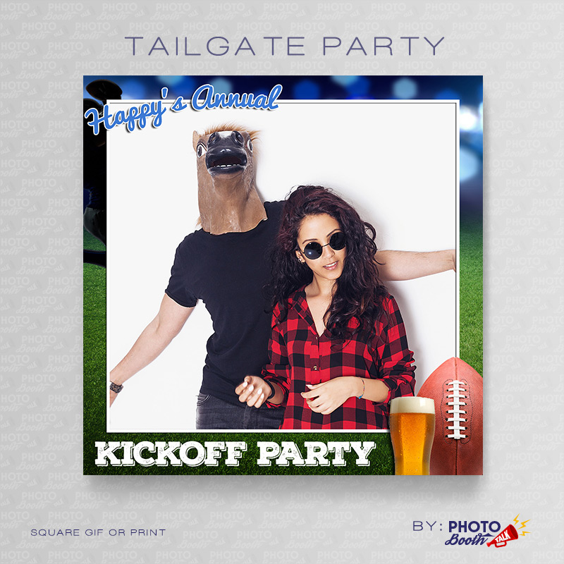 Tailgate Party - Square - Photoshop PSD File