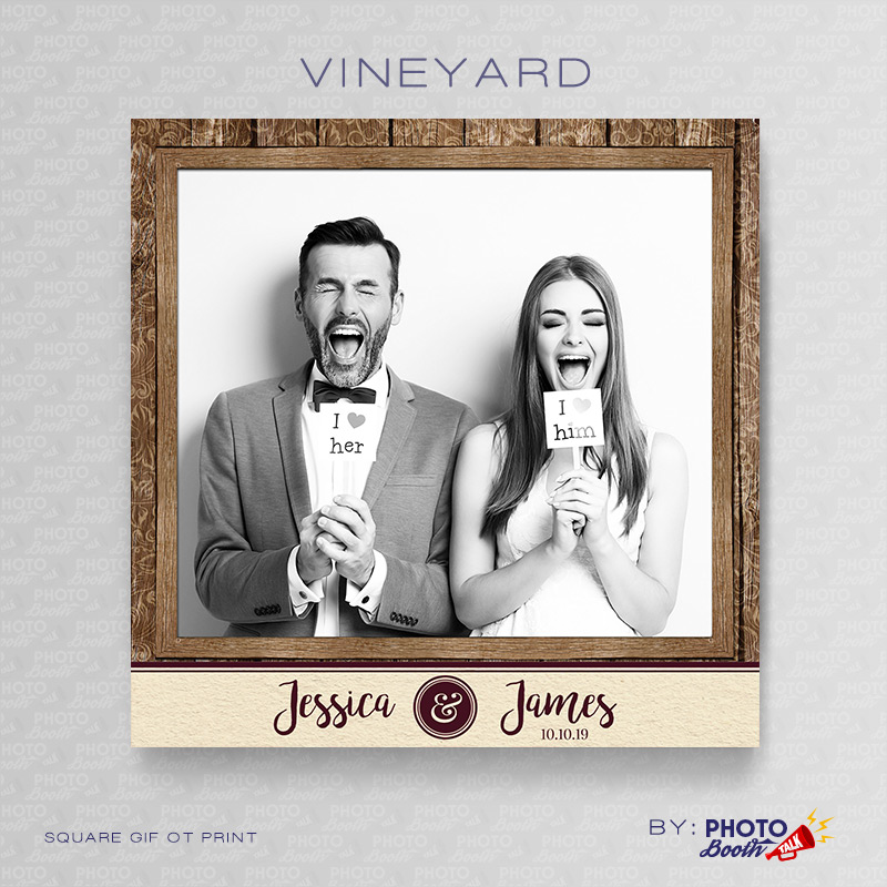 Vineyard - Square - Photoshop PSD File