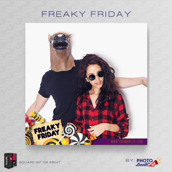 Freaky Friday – SQUARE – for Darkroom Booth