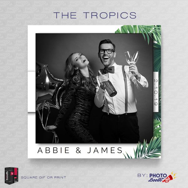 The Tropics - SQUARE - for Darkroom Booth