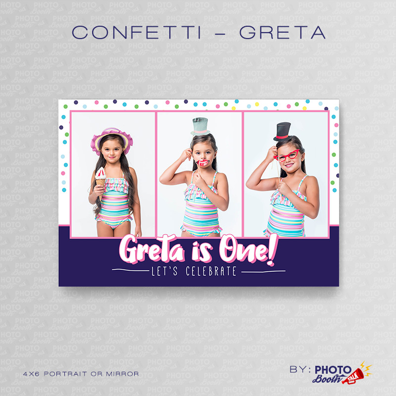 Confetti Greta - Portrait Mirror - Photoshop PSD Files - Image 2