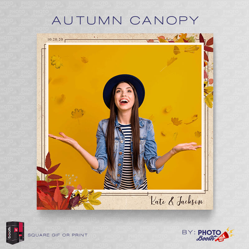 Autumn Canopy - SQUARE - for Darkroom Booth