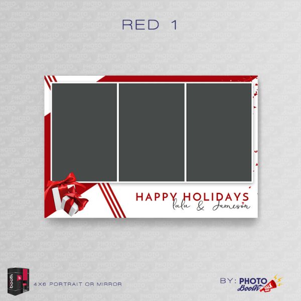 Red 1 - Portrait Mirror - for Darkroom Booth