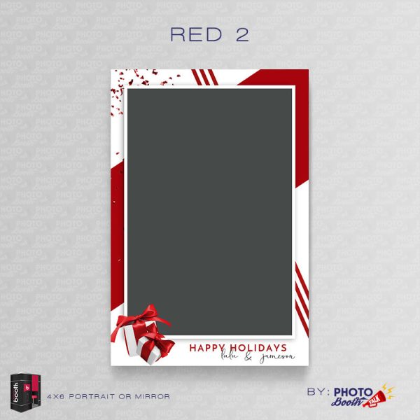 Red 2 - Portrait Mirror - for Darkroom Booth