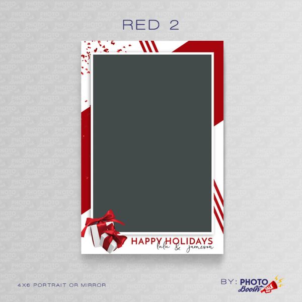 Red 2 - Portrait Mirror  - Photoshop PSD Files
