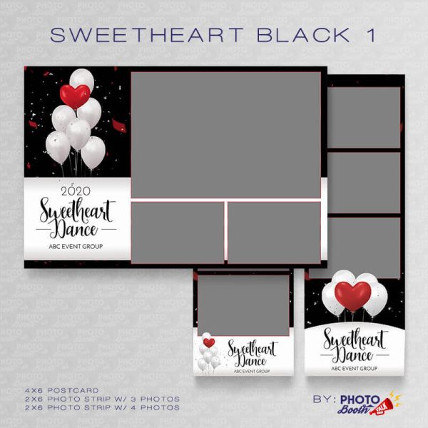 Sweetheart - Black - 1 - Photoshop PSD Files
