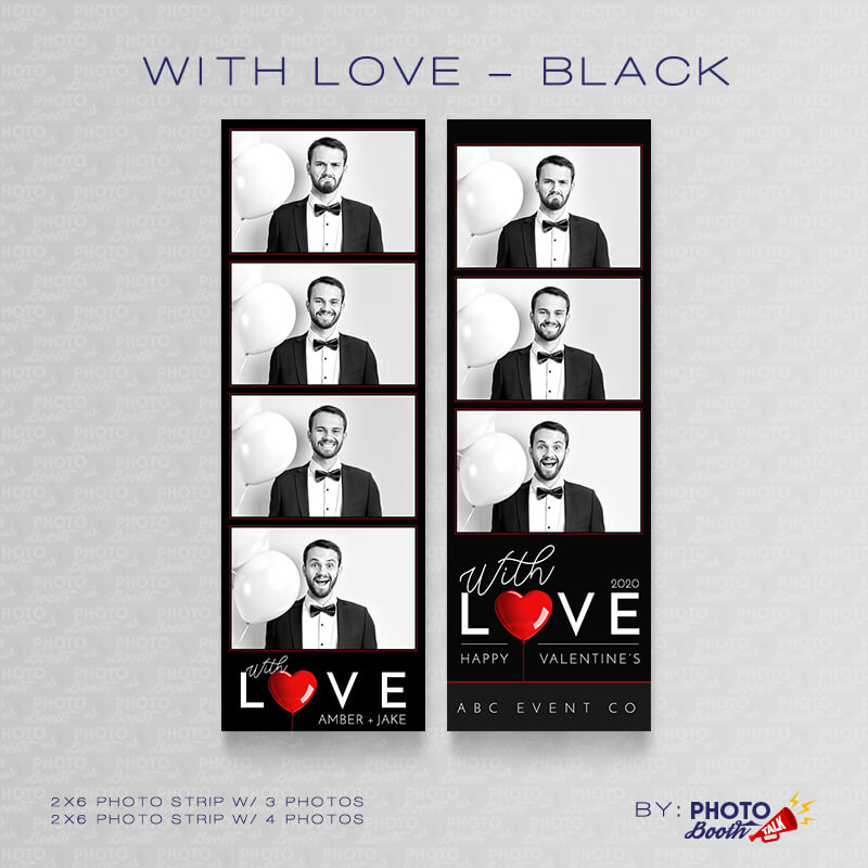 With Love - Black - 1 - Photoshop PSD Files - Image 3
