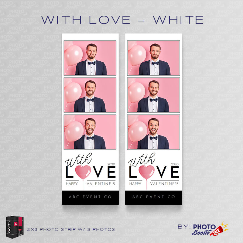 With Love - White - 2 - For Darkroom Booth - Image 4