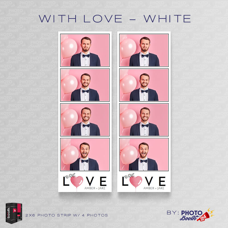 With Love - White - 2 - For Darkroom Booth - Image 5