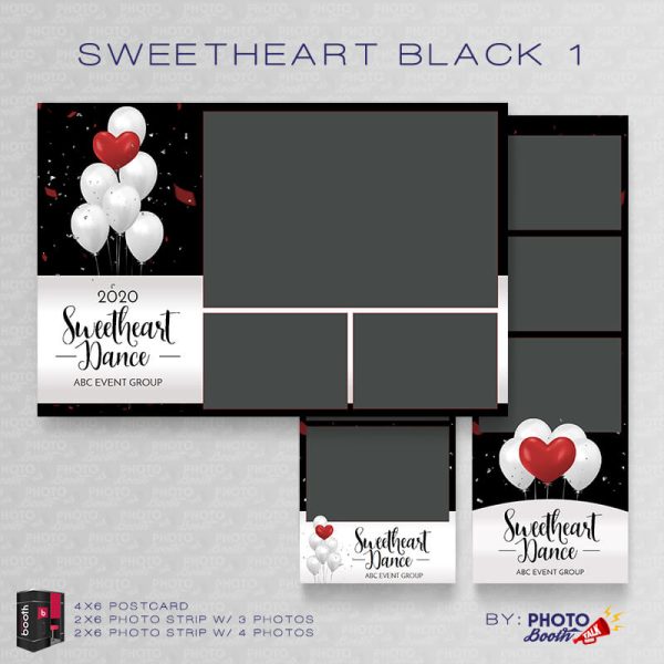 Sweetheart - Black - 1 - For Darkroom Booth