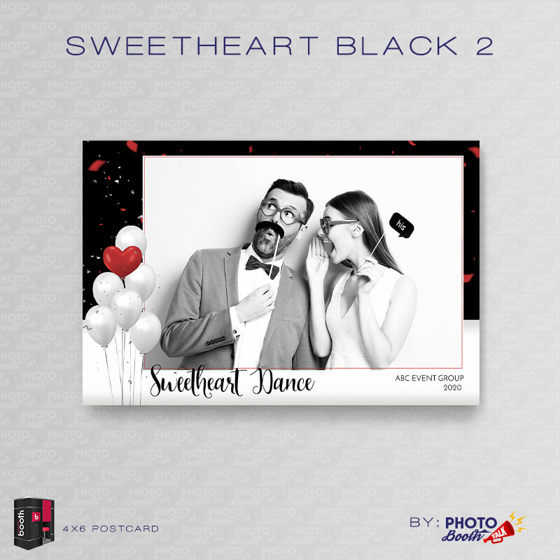 Sweetheart - Black - 2 - For Darkroom Booth - Image 2