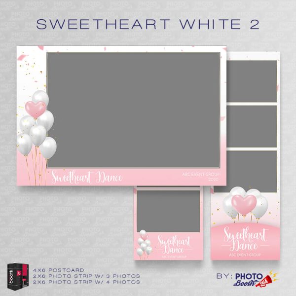 Sweetheart - White - 2 - For Darkroom Booth