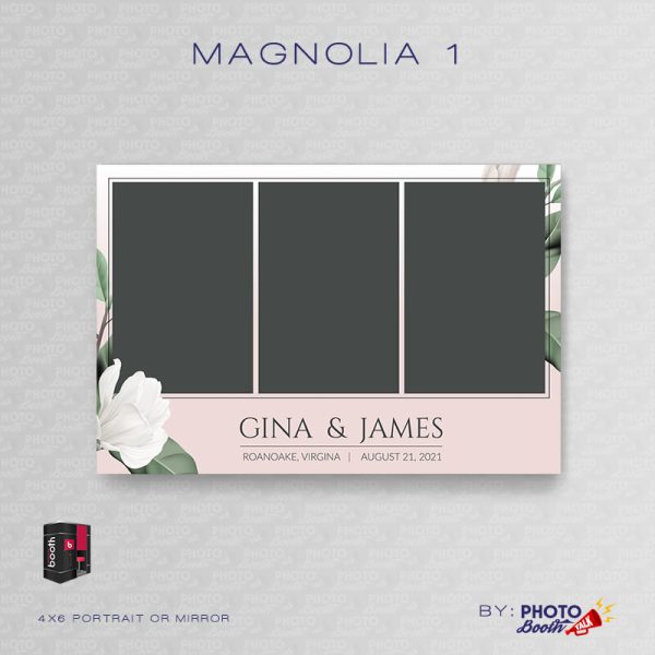 Magnolia 1 - Portrait Mirror - for Darkroom Booth
