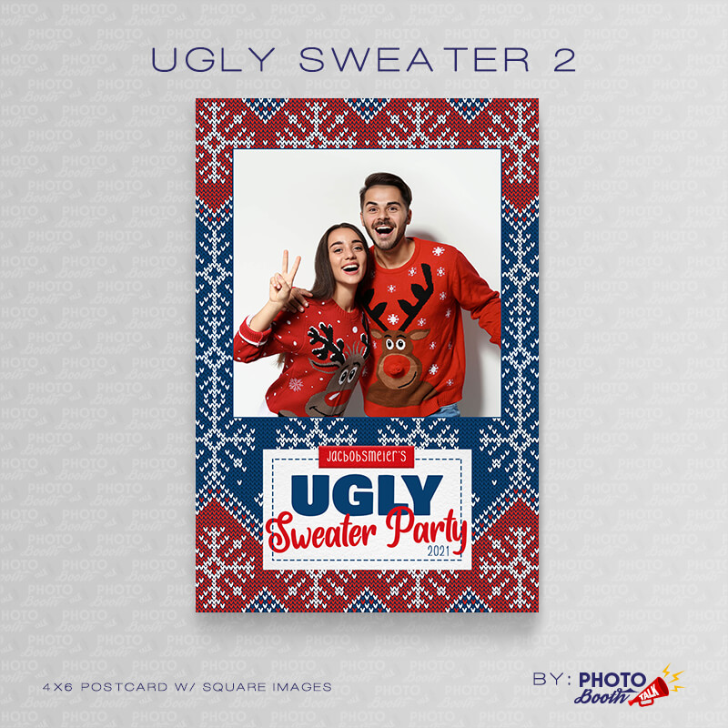 Ugly Sweater 2 - Square - For Darkroom Booth - Image 2