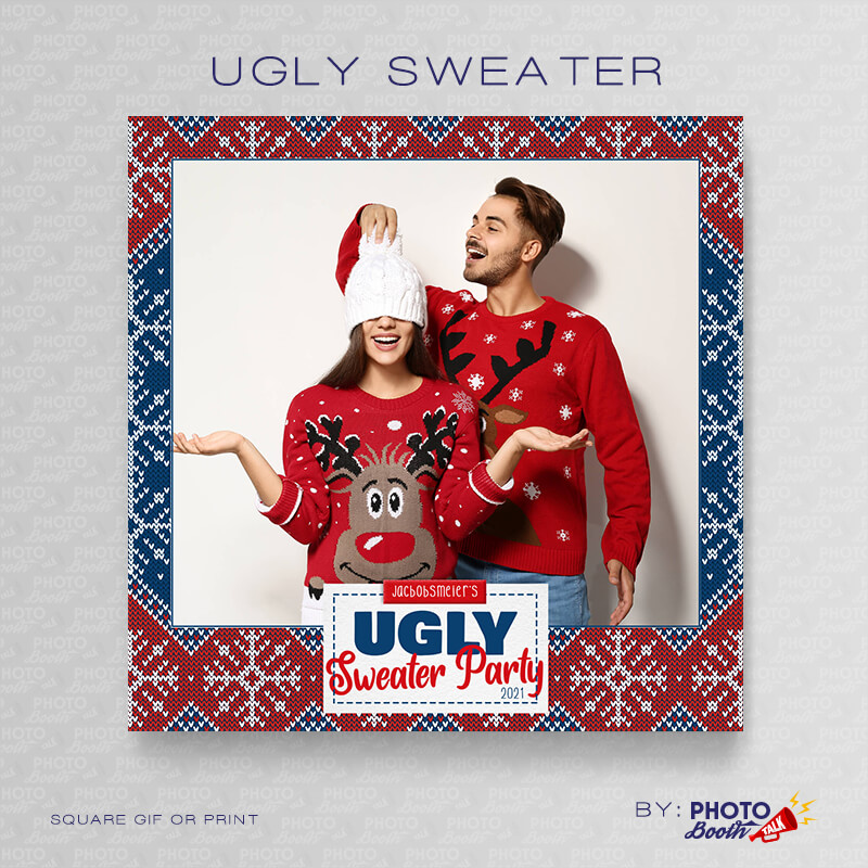Ugly Sweater 2 - Square - For Darkroom Booth - Image 3