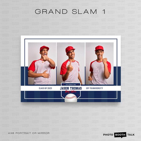 Grand Slam 1 - Portrait Mirror - for Darkroom Booth