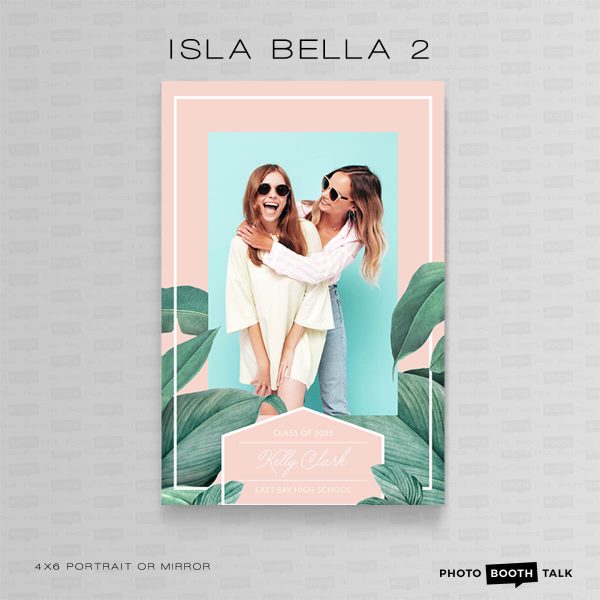 Isla Bella 2 - Portrait Mirror  - Photoshop PSD Files
