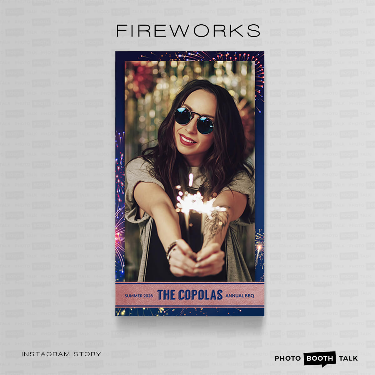 Fireworks - Story - For Darkroom Booth