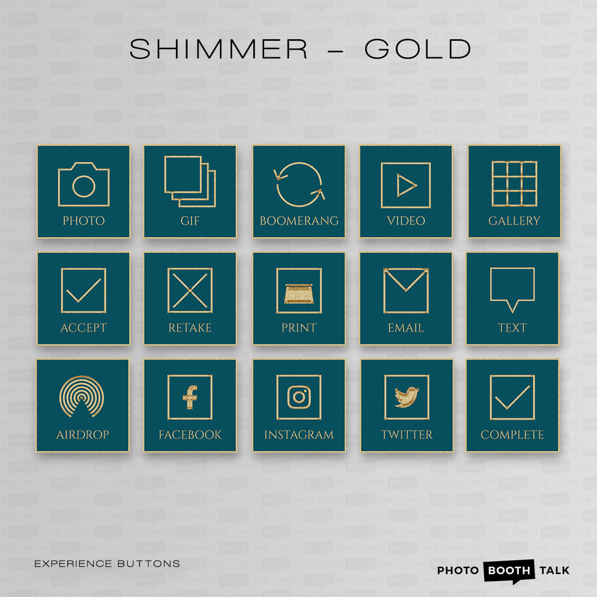Shimmer Gold - PC Welcome Screen for Canva - Image 2