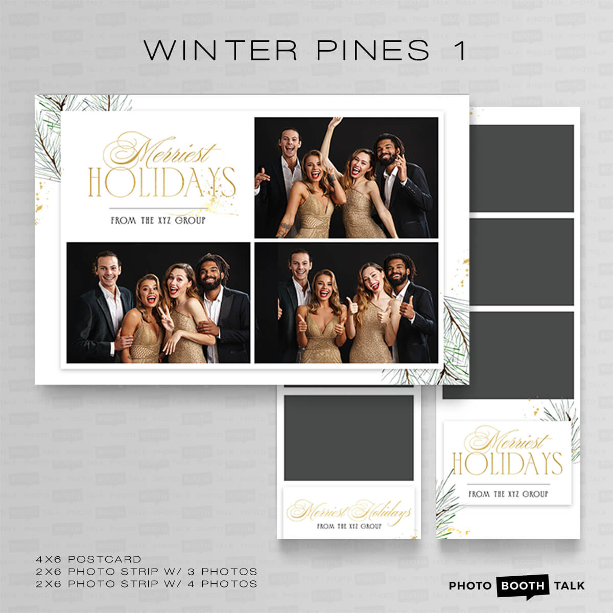 Winter Pines 1 - For Darkroom Booth