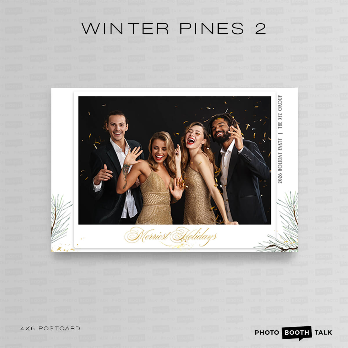 Winter Pines 2 - For Darkroom Booth - Image 2