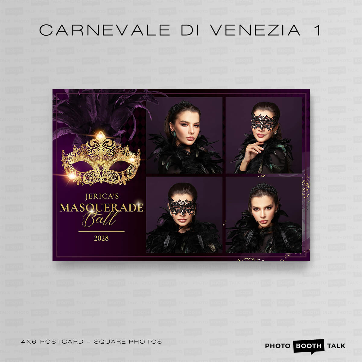 Carnevale di Venezia 1 - Square - Photoshop PSD Files - Image 2