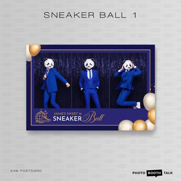 Sneaker Ball 1 - Portrait Mirror - for Darkroom Booth