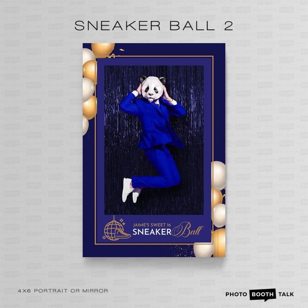 Sneaker Ball 2 - Portrait Mirror - for Darkroom Booth