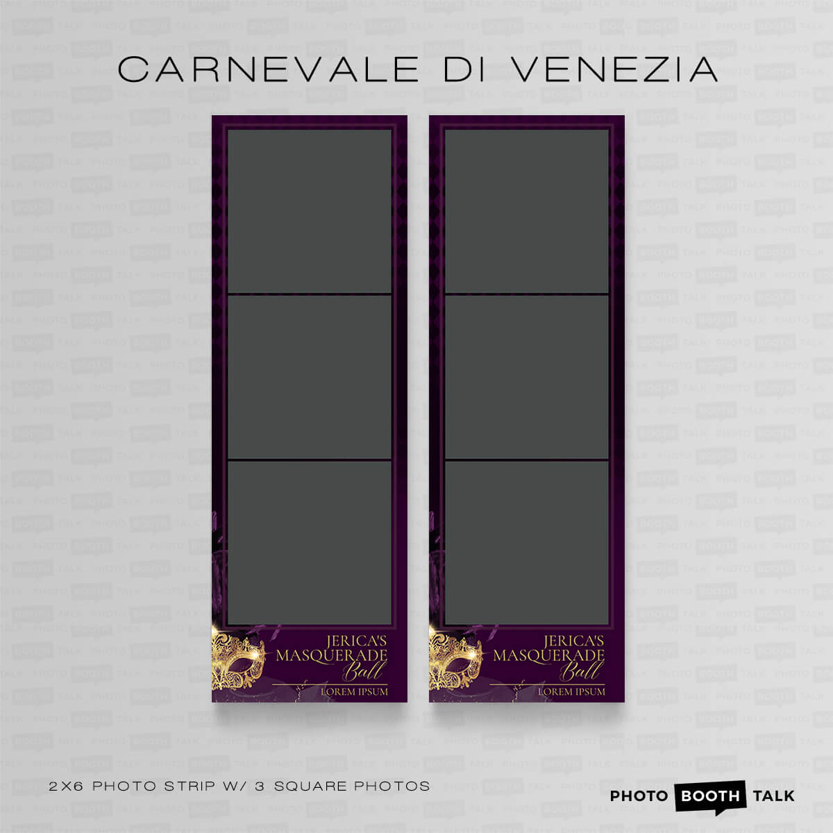 Carnevale di Venezia 2 - Square - For Darkroom Booth - Image 4