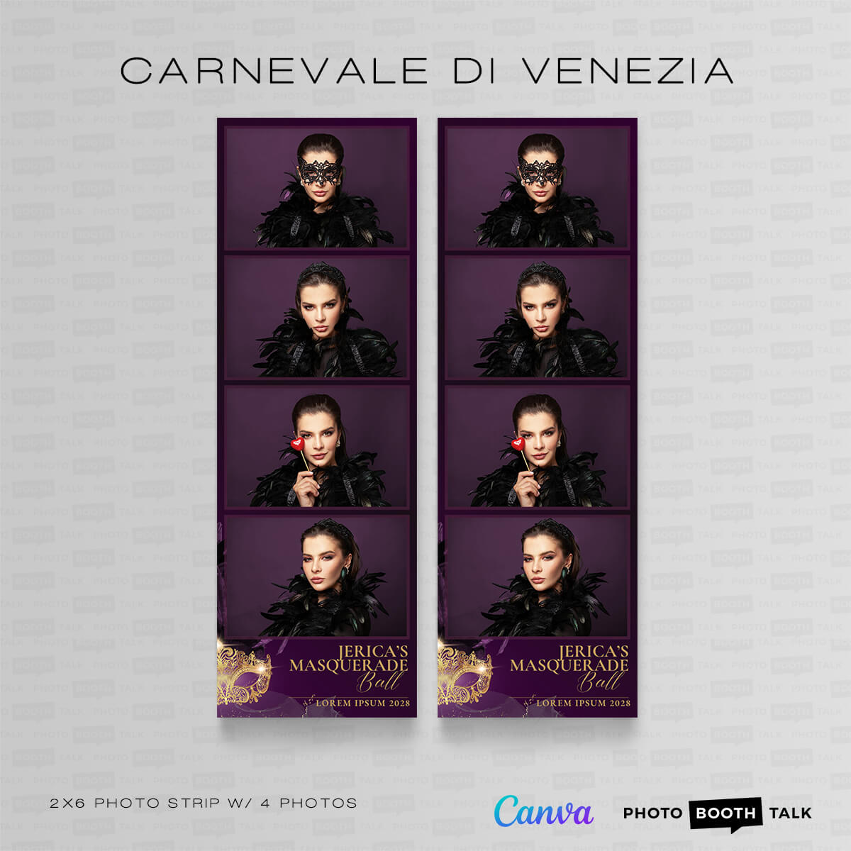 Carnevale di Venezia 1 - For Canva - Image 5
