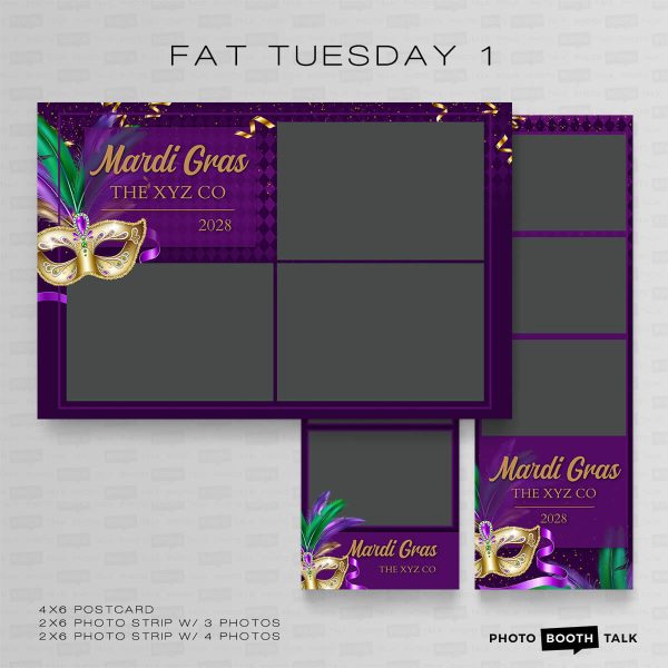 Fat Tuesday 1 - For Darkroom Booth