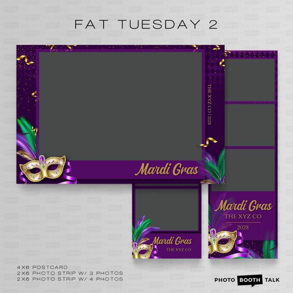 Fat Tuesday 2 - For Darkroom Booth