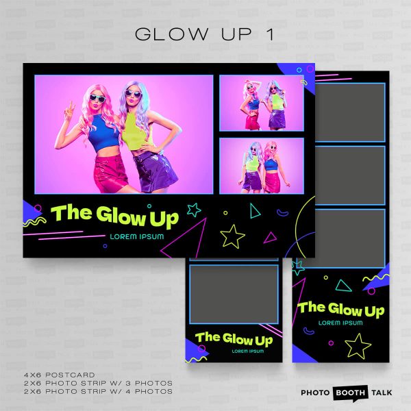 Glow Up 1 - Photoshop PSD Files