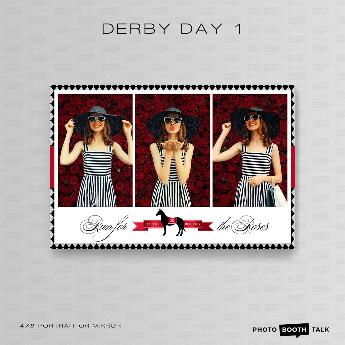 Derby Day 1 - Portrait Mirror - Photoshop PSD Files