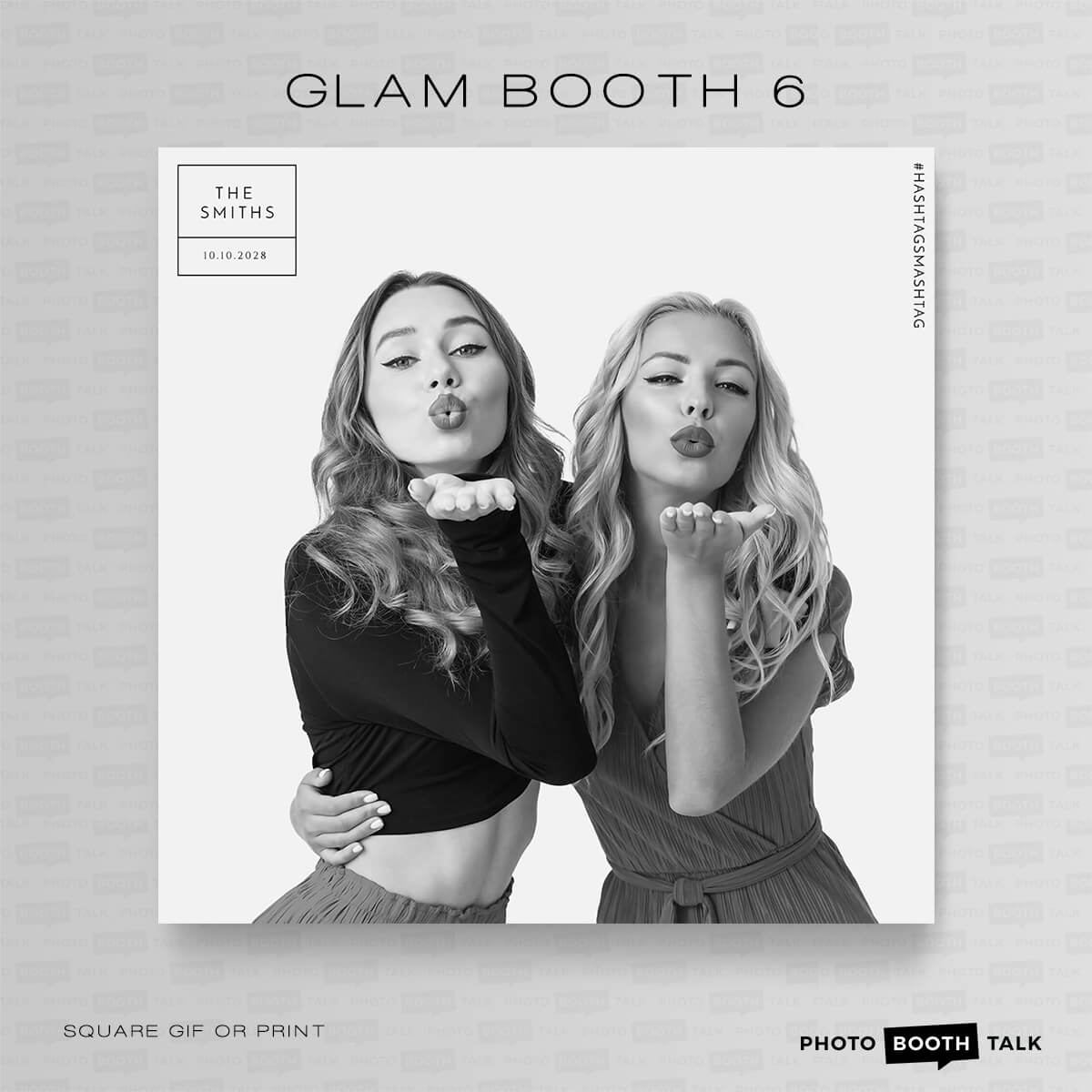 Glam Booth Square - Set 1 - For Canva - Image 8