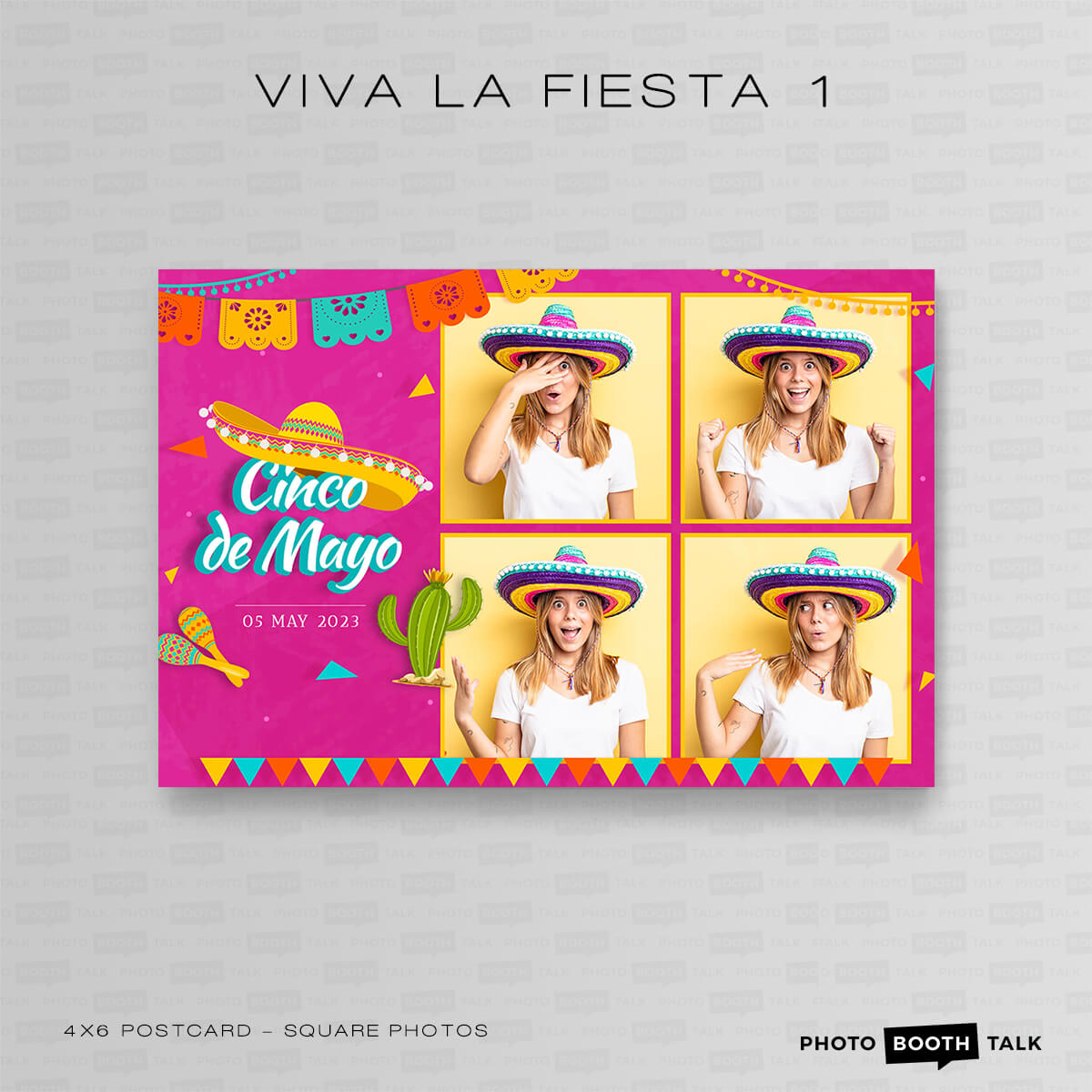 Viva La Fiesta 1 - Square - Photoshop PSD Files - Image 3